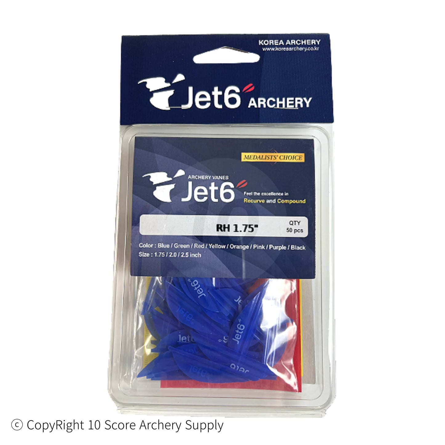 Jet6 Vanes (Blue)