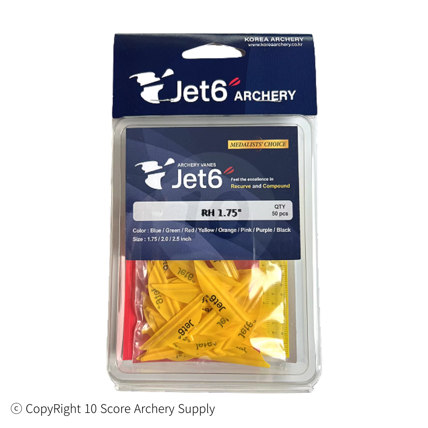 Jet6 Vanes (Yellow)