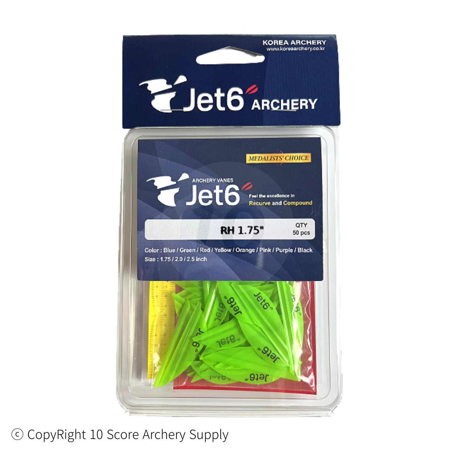 Jet6 Vanes (Green)
