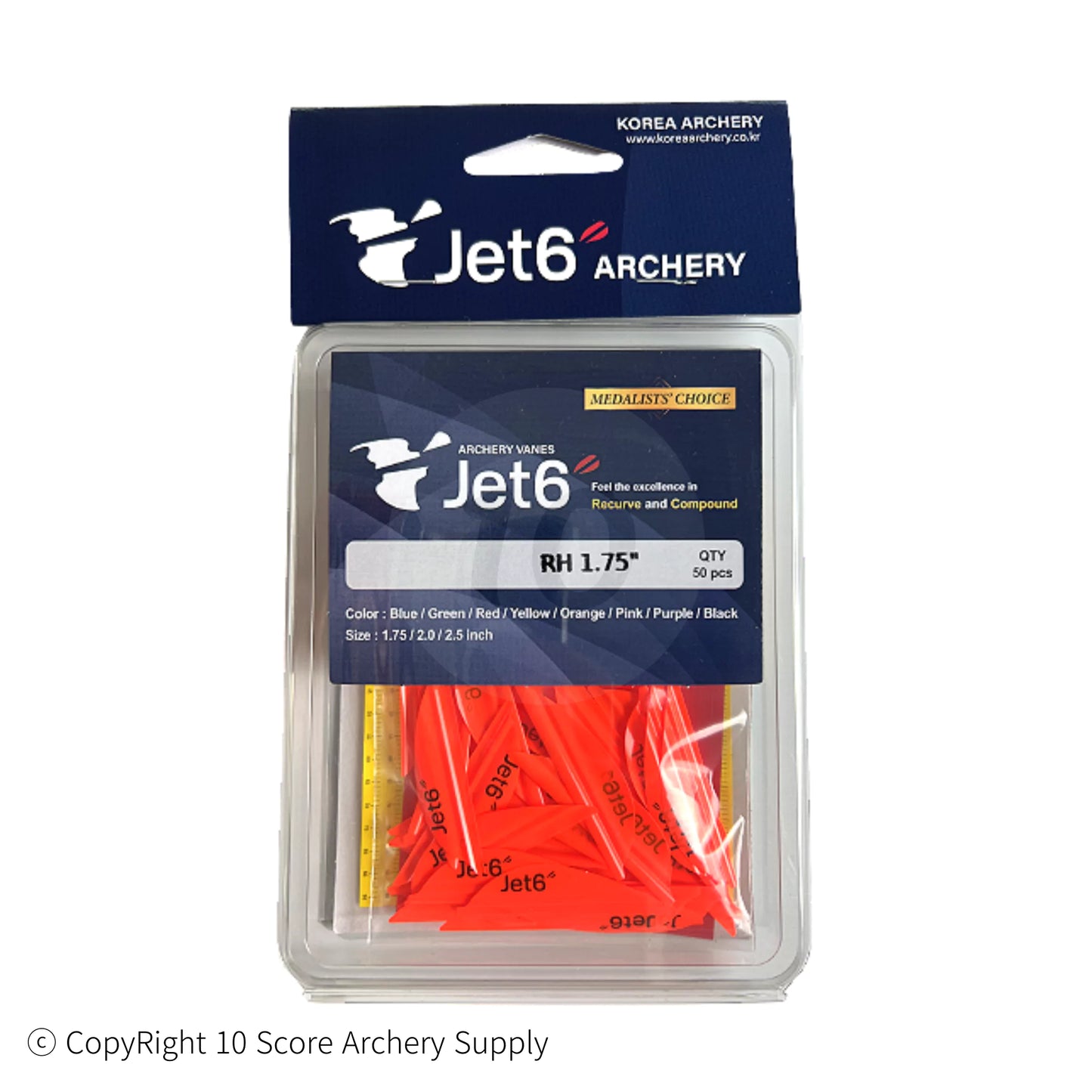 Jet6 Vanes (Orange)