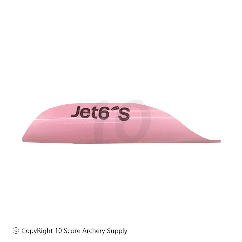 Jet6 S Vane 1.75" (Pink) - 10 Score Archery Supply