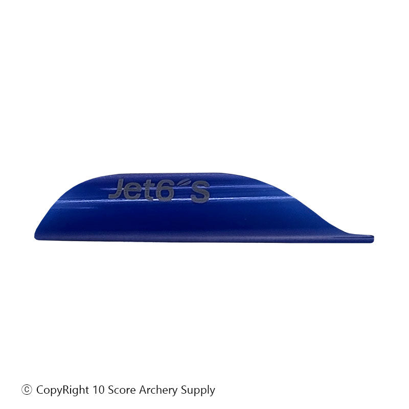 Jet6 S Vane 1.75" (Blue) - 10 Score Archery Supply