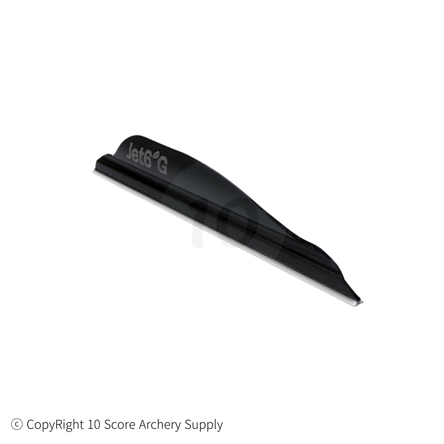 Jet6 Ghost vanes 1.88" (Black) - 10 Score Archery Supply