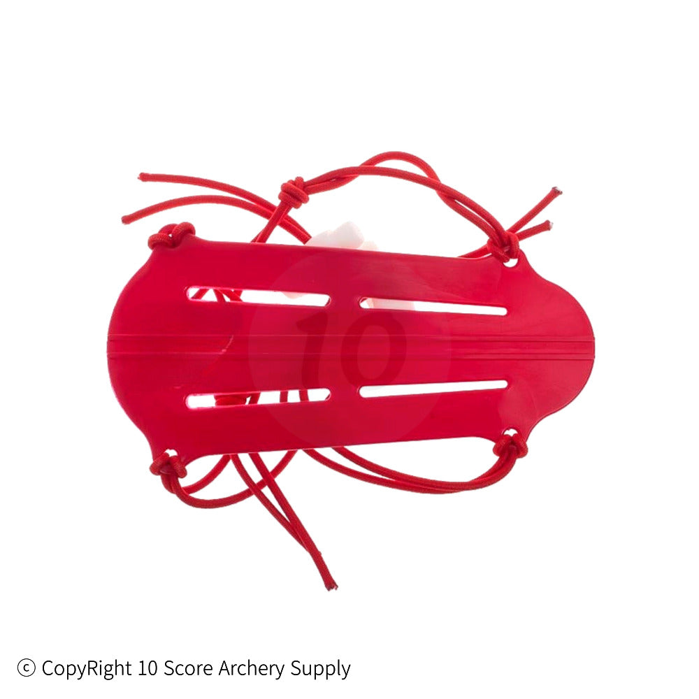 Jet6 Arm Guard (Red) - 10 Score Archery Supply