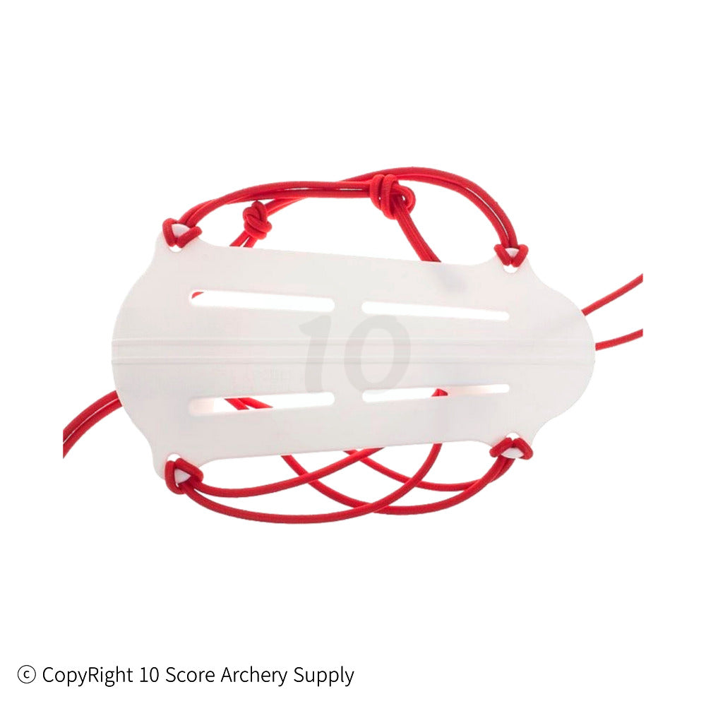 Jet6 Arm Guard (White) - 10 Score Archery Supply
