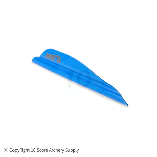Jet6 Ghost vanes 1.88" (Blue) - 10 Score Archery Supply