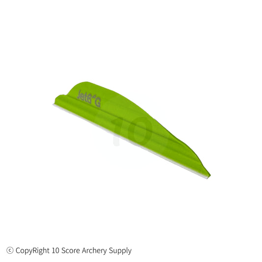 Jet6 Ghost vanes 1.88" (Green) - 10 Score Archery Supply