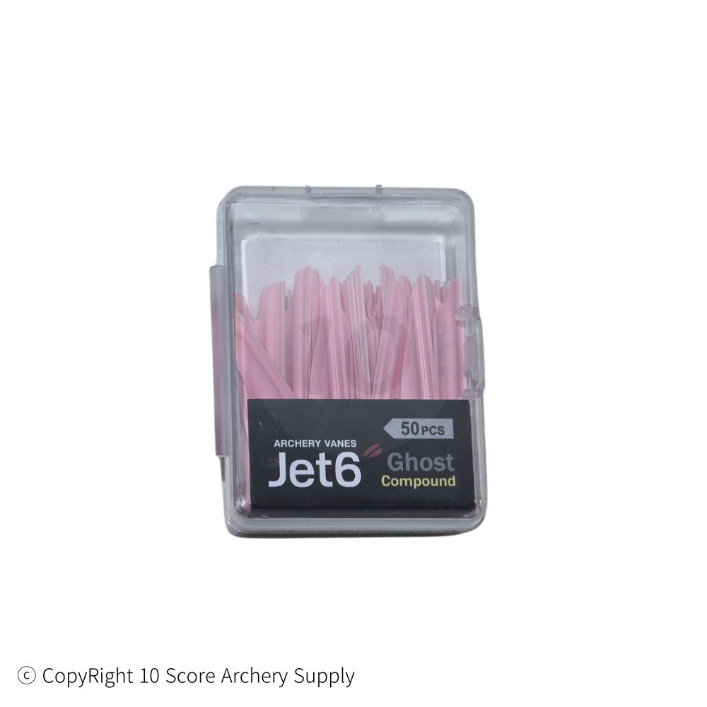 Jet6 Ghost vanes 1.88" (Pink) - 10 Score Archery Supply
