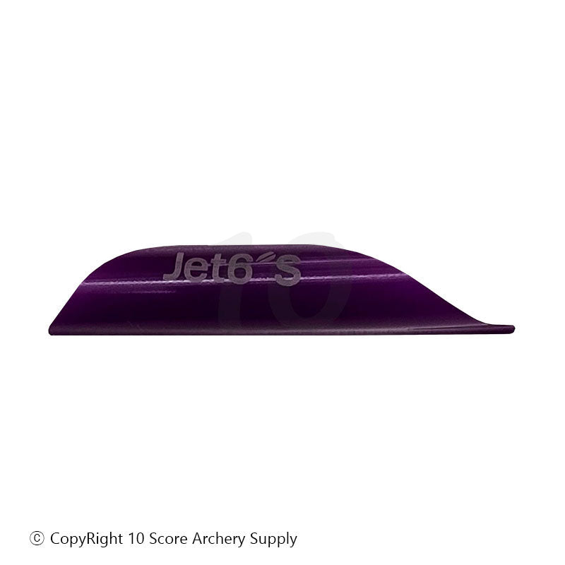 Jet6 S Vane 1.75" (Purple) - 10 Score Archery Supply