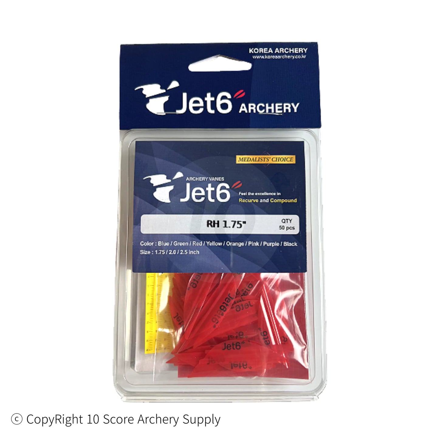Jet6 Vanes (Red)