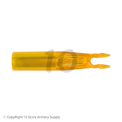 10 Score Archery Supply yellow asymmetric Beiter Out Nock 5.48/1 for X10 shafts