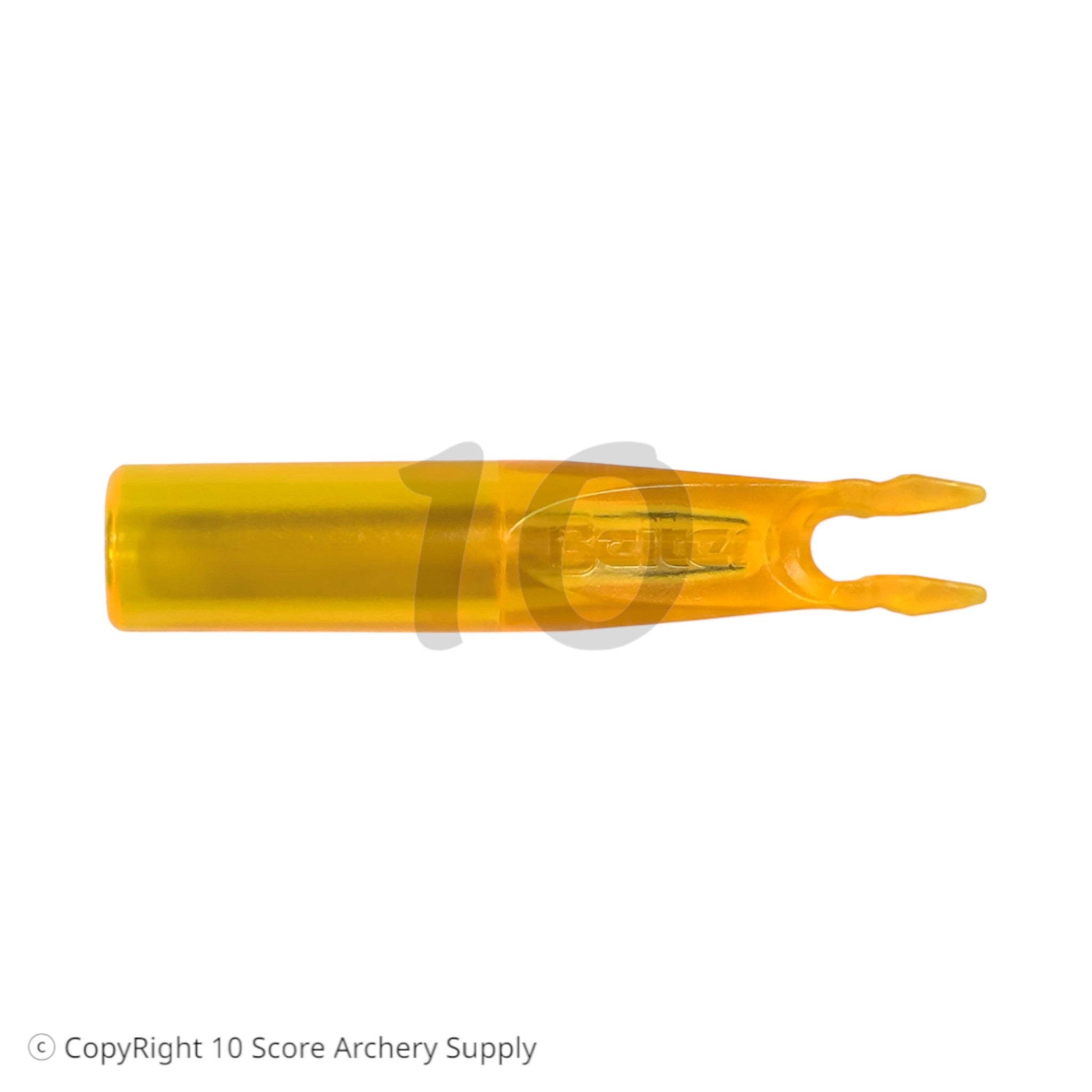 Beiter Yellow Beiter 4.92/1 Out Nocks Asymmetric – 10 Score Archery Supply