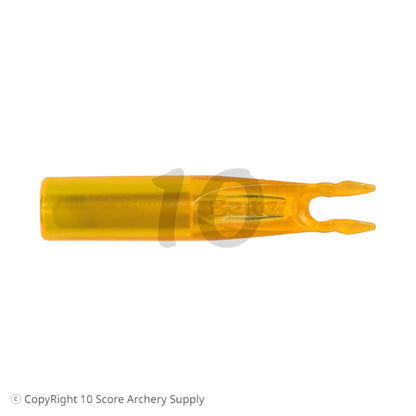 10 Score Archery Supply yellow asymmetric Beiter Out Nock 4.92/1 for archery arrows.