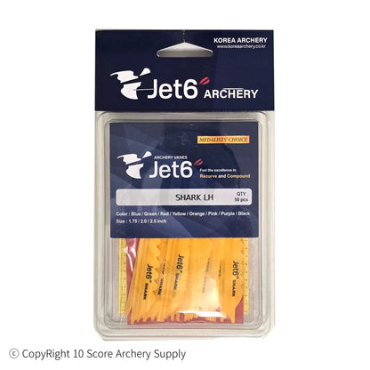 Jet6 Shark Vane 4.00" (Yellow)