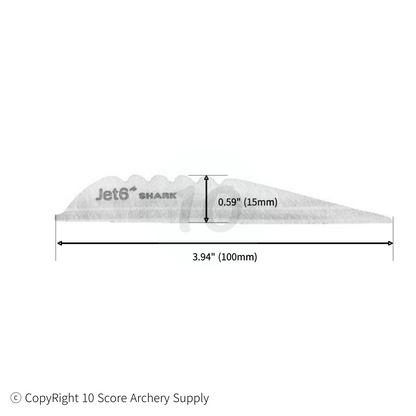Jet6 Shark Vane Size Chart