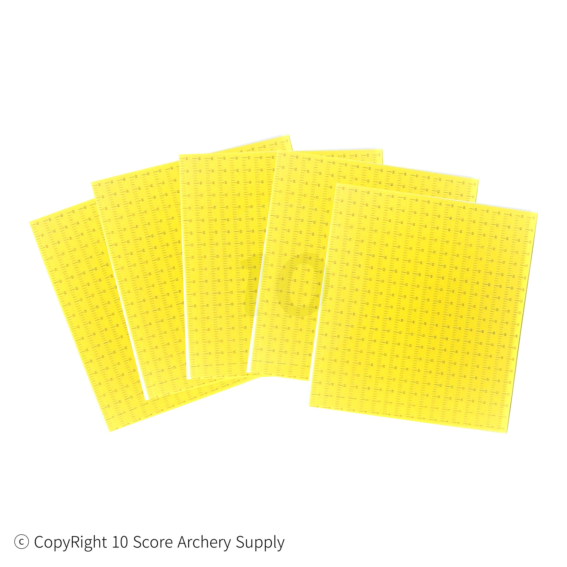 Jet6 Wrapping tapes_5 sheets_Yellow